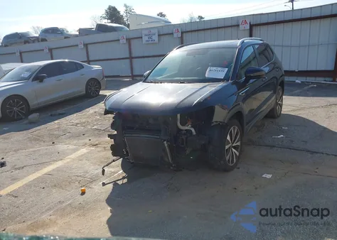 2022 Volkswagen Taos 1.5T Se z USA, uszkodzony, nr VIN 3VVTX7B23NM002444